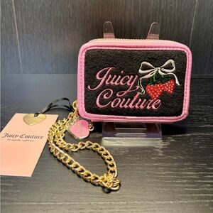 Juicy Couture Retro Strawberry Wristlet